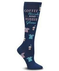 Compression Socks Coffee by Sofft Shoe (Nurse Mates), Style: NA0038699-MULTI