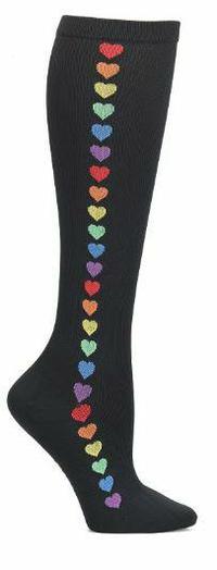 Compression Socks Rainbow by Sofft Shoe (Nurse Mates), Style: NA0049299-MULTI